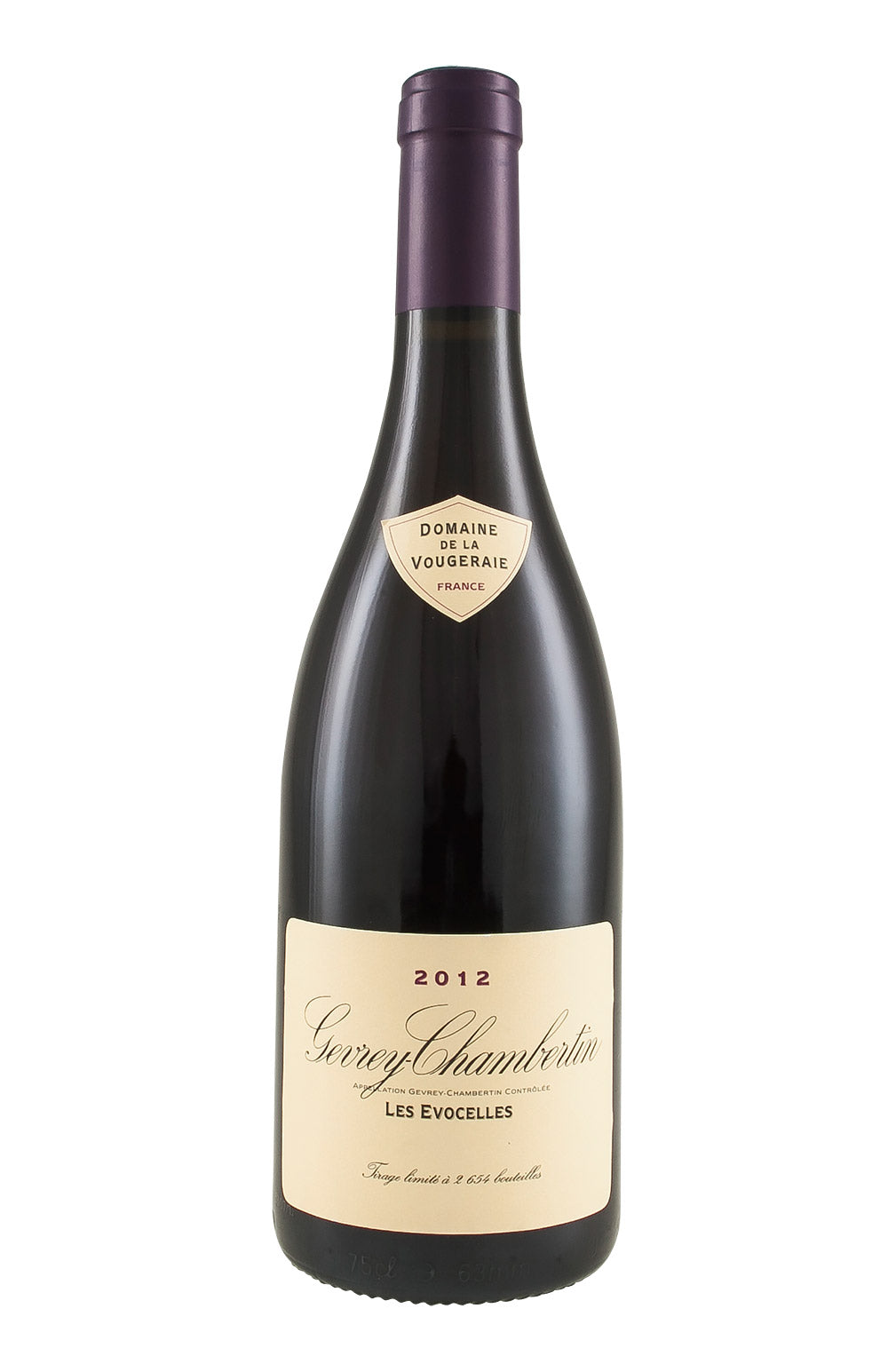 Gevrey Chambertin Les Evocelles Vougeraie 2012