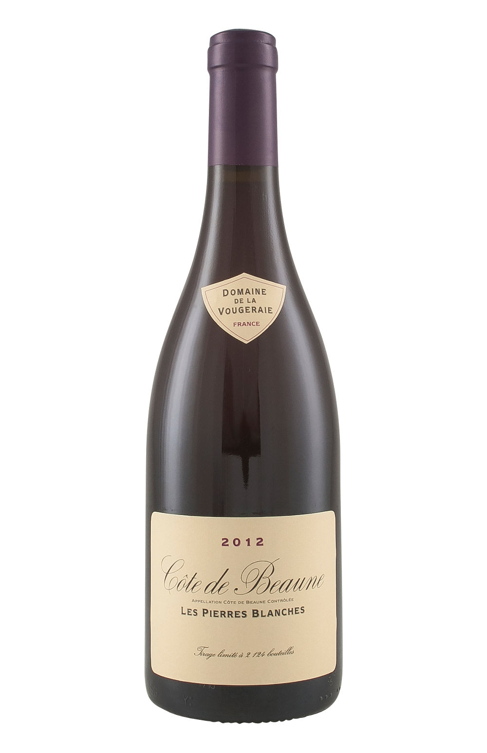 Cote de Beaune Les Pierres Blanches Rouge Vougeraie 2012