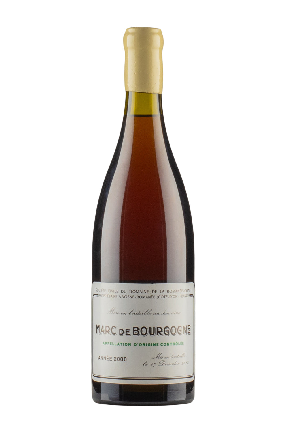 Marc de Bourgogne DRC 2000