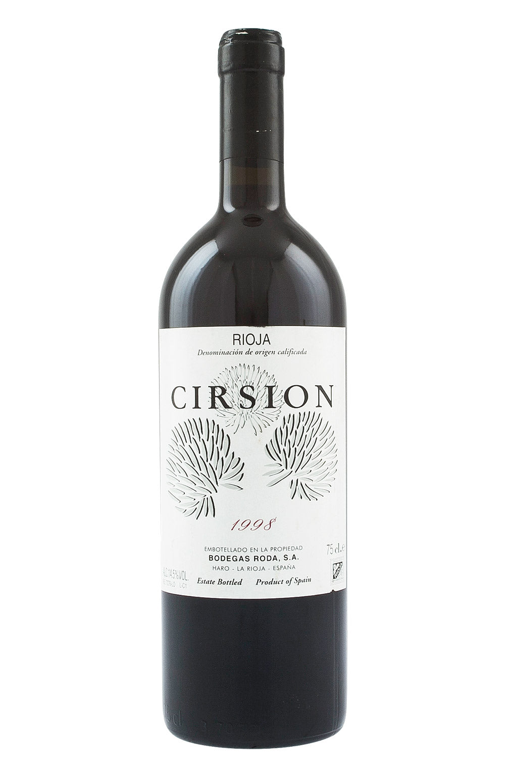 Cirsion Bodegas Roda 1998