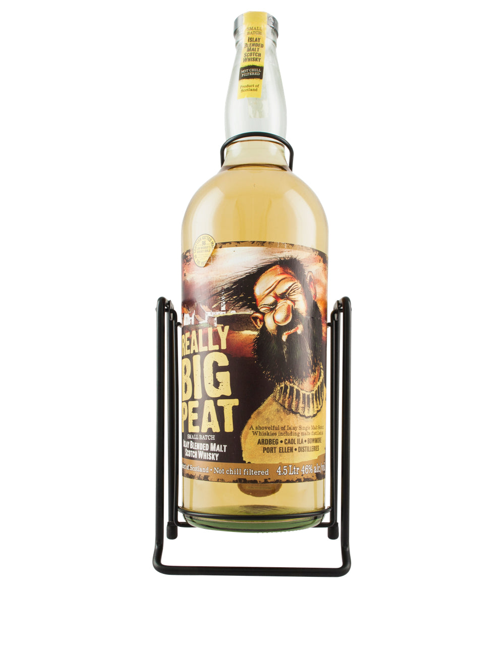 Big Peat Gallon and Cradle 450cl