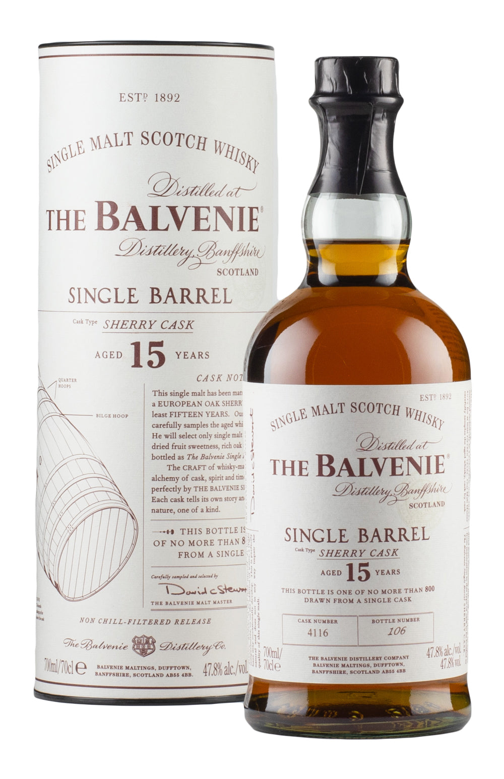 Balvenie 15 Year Old Single Barrel Sherry Cask