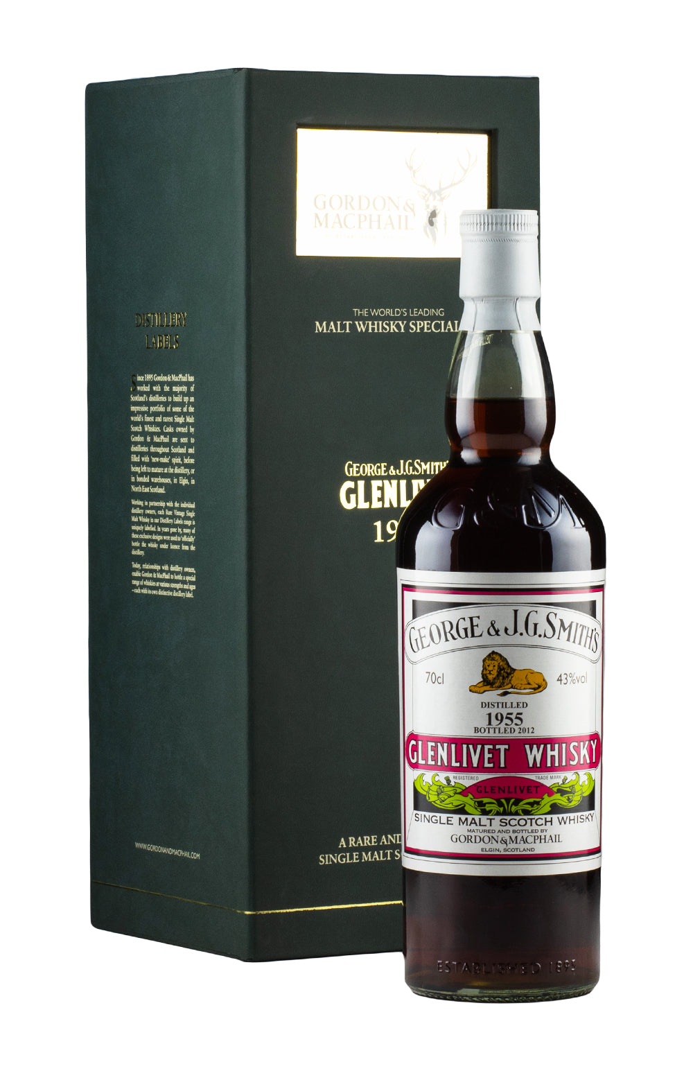 Glenlivet Gordon & MacPhail (Bottled 2012) 1955