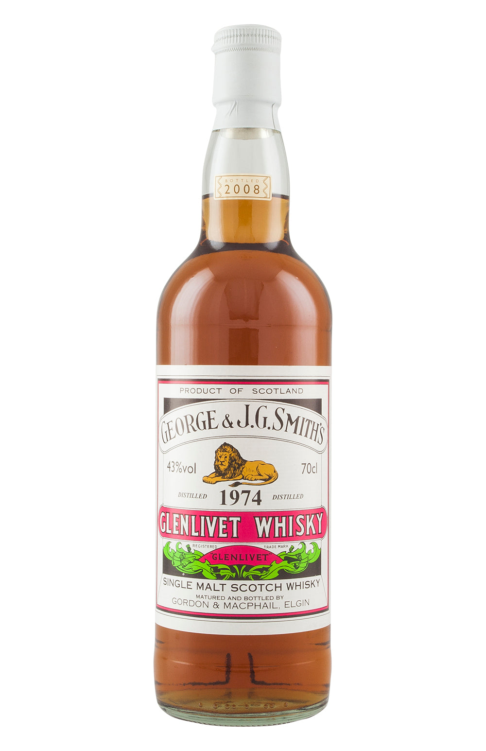 Glenlivet Gordon & MacPhail (Bottled 2011) 1974