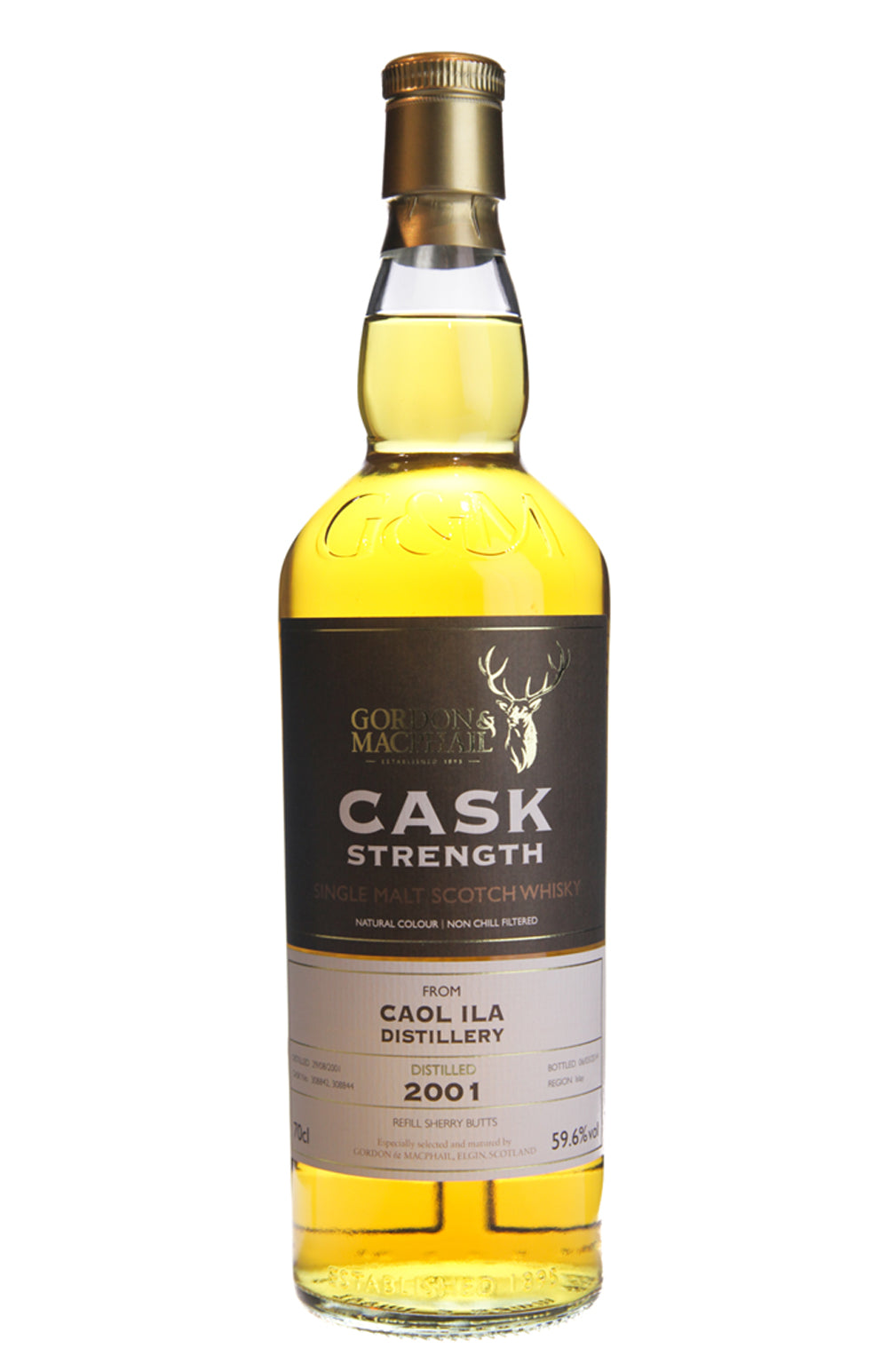 Caol Ila Cask Strength G&M (bottled 2014) 2001