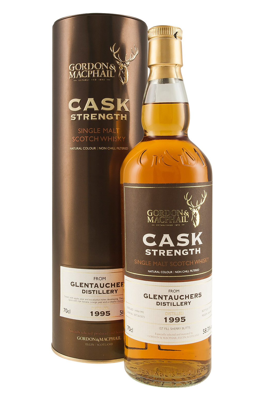 Glentauchers Cask Strength G&M (Bottled 2014) 1995