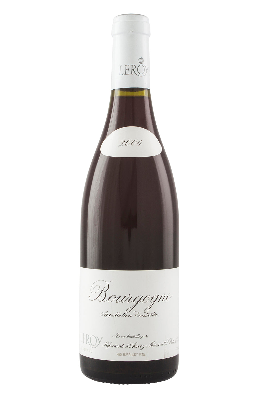 Bourgogne Rouge Maison Leroy 2004