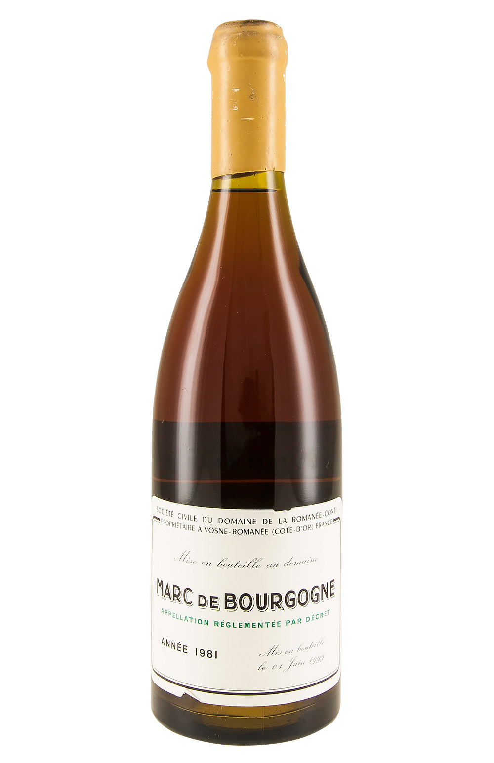 Marc de Bourgogne DRC 1981