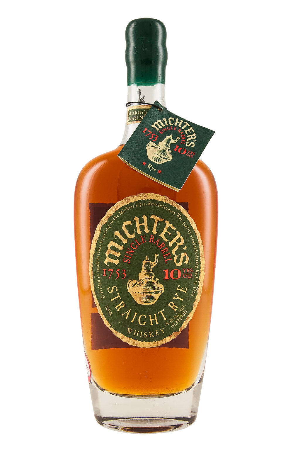 Michters 10 Year Old Straight Rye Spring (2016 Release)