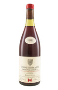 Vosne Romanee Cros Parantoux Henri Jayer 1981