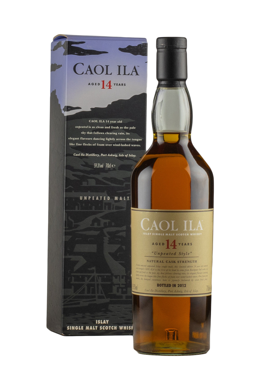 Caol Ila 14 Year Old `Unpeated Style` Special Release 2012 1998