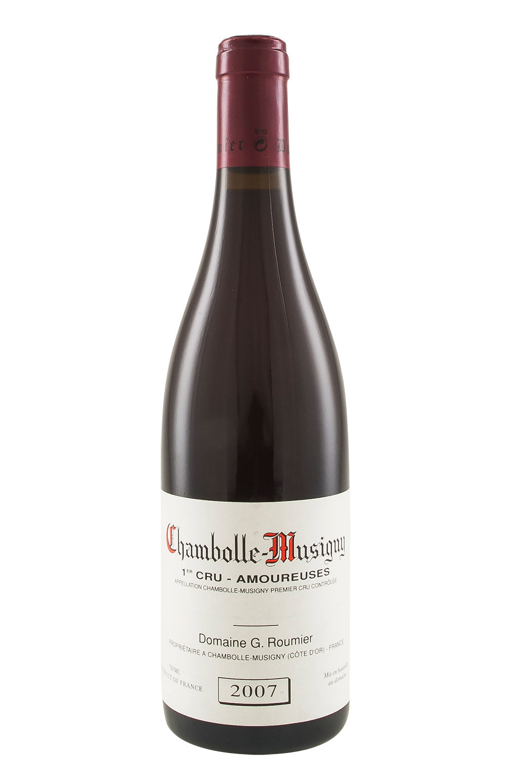Chambolle Musigny Amoureuses Georges Roumier 2007