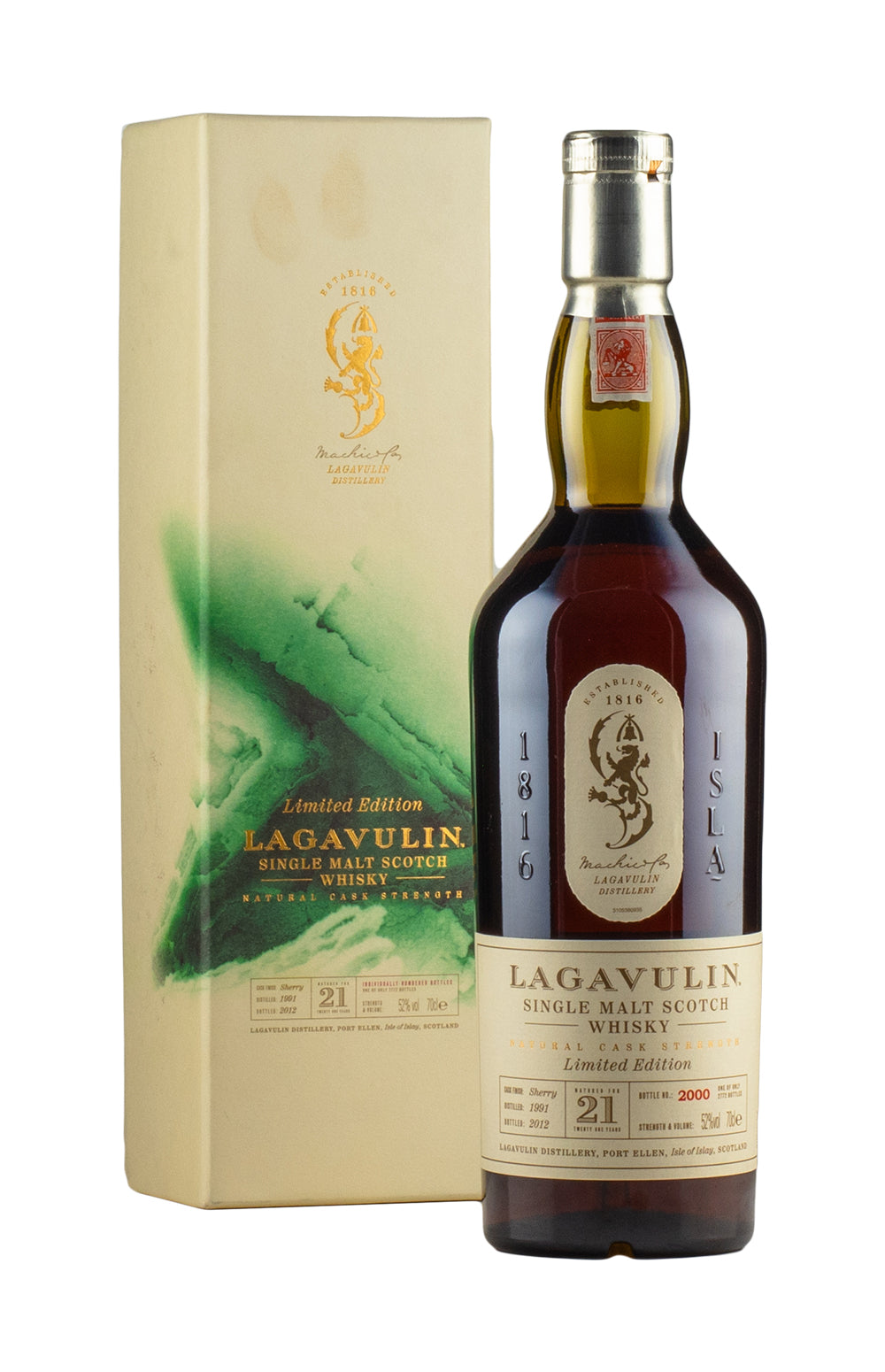 Lagavulin 21 Year Old (2012 Release) 1991