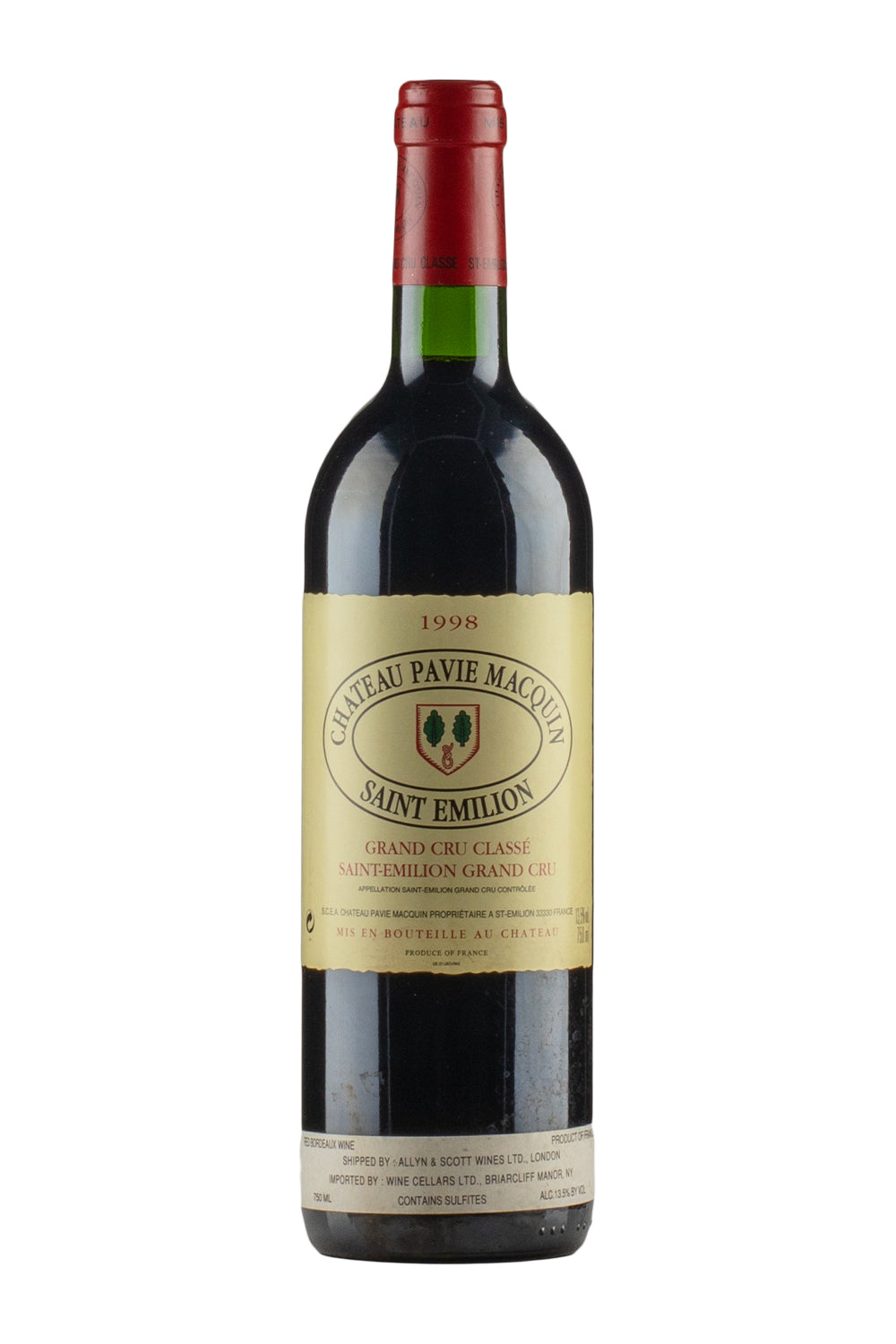 Pavie Macquin 1998