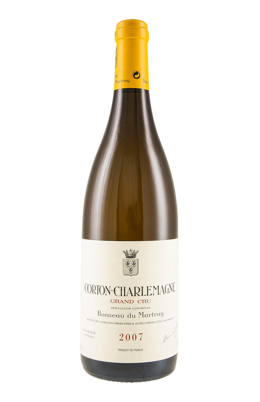 Corton Charlemagne Bonneau du Martray 2007