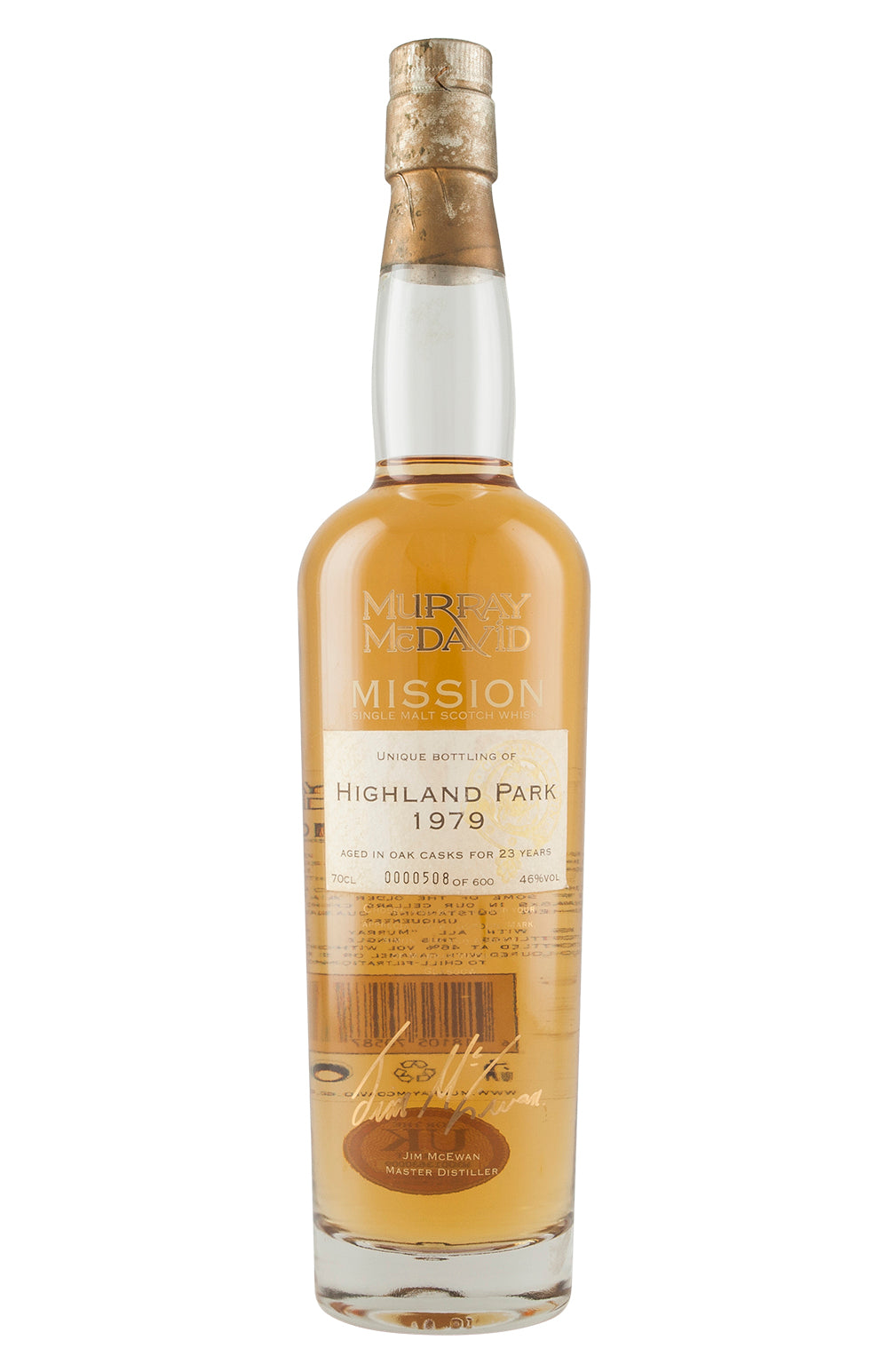 Highland Park 23 Year Old Mission Murray McDavid 1979