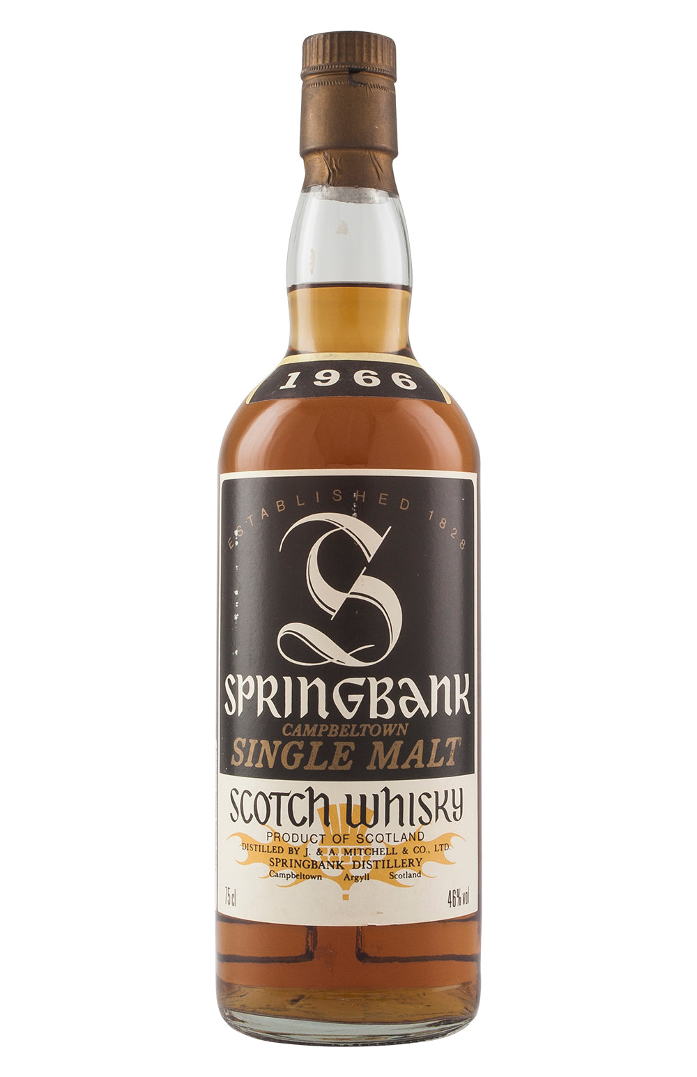 Springbank Vintage Bottled 1980`s 1966