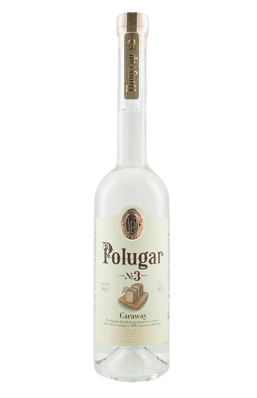 Polugar No3 Caraway Vodka