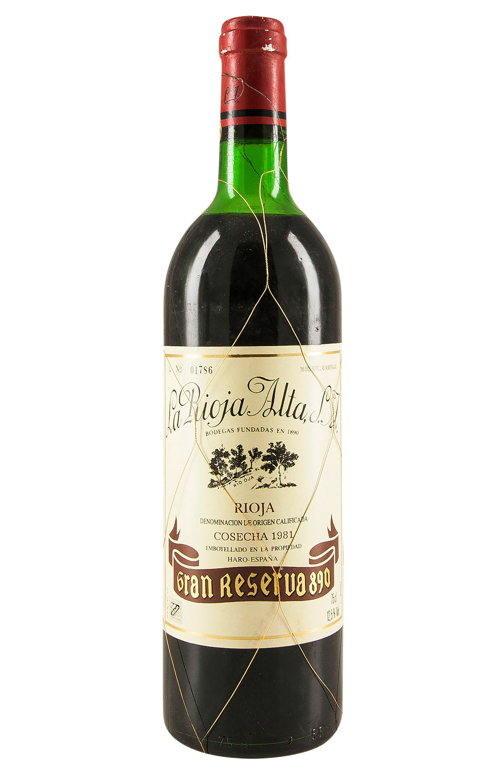 La Rioja Alta Gran Reserva 890 1981