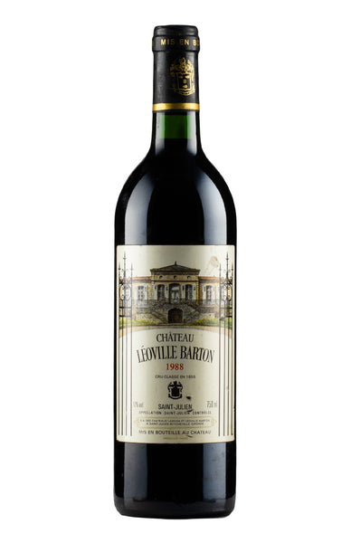 Château Léoville Barton 1988 750ml Leoville Barton 1988 – Hedonism Wines