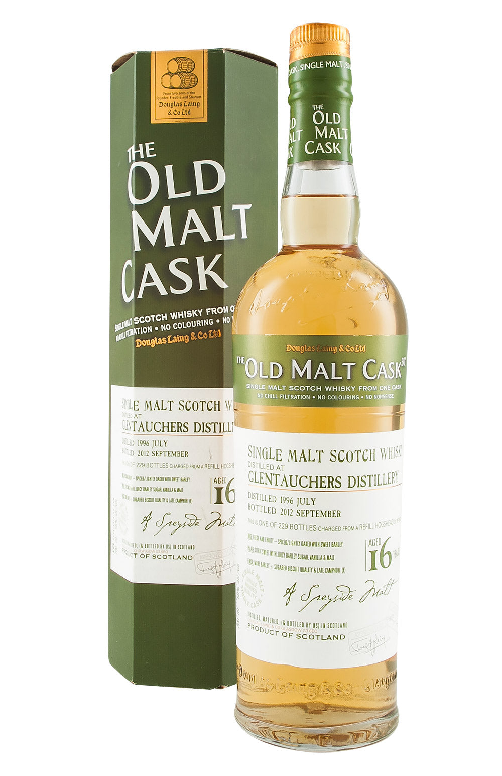 Glentauchers 16 Year Old Old Malt Cask 1996