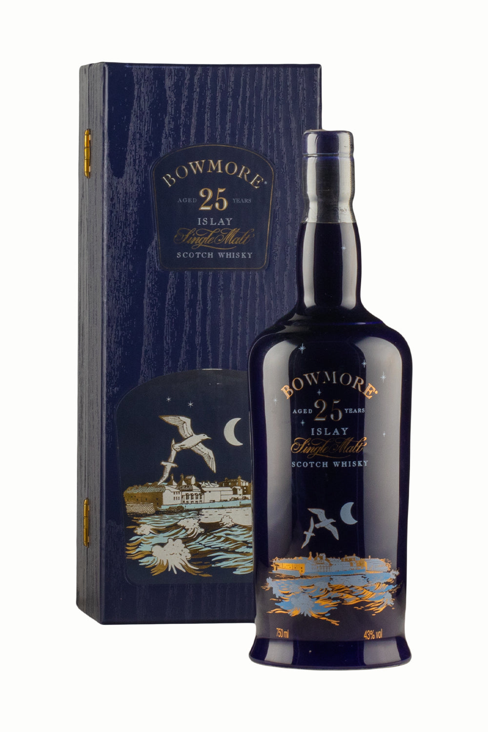 Bowmore 25 Year Old The Gulls Blue Ceramic