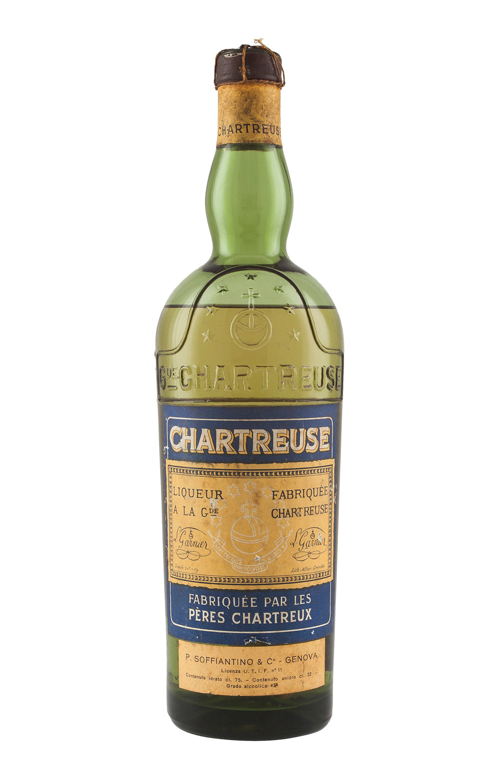 Chartreuse Yellow Soffiantino Import c. 1950s