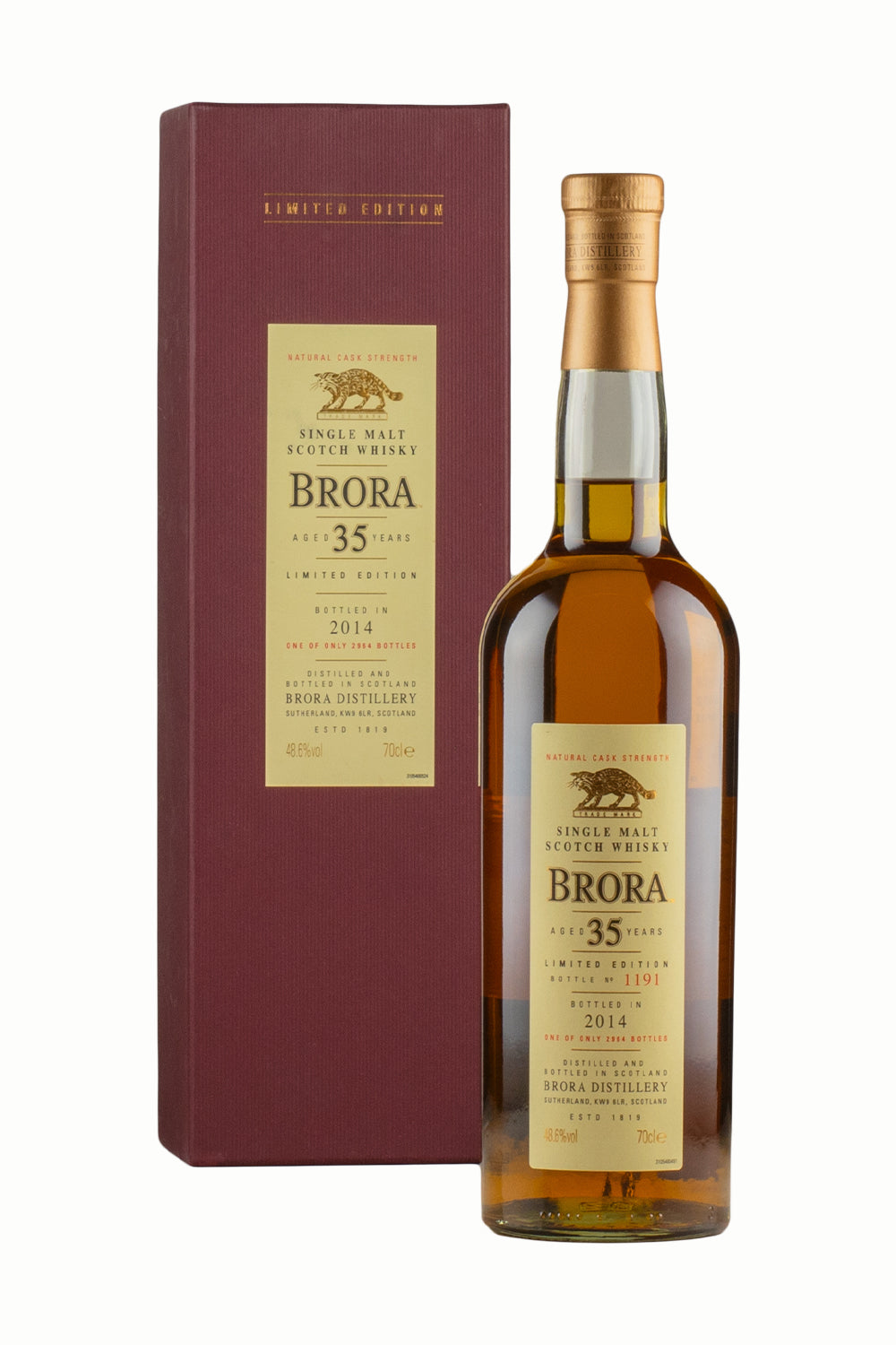 Brora 35 Year Old 13th Release (2014 Release) 1978