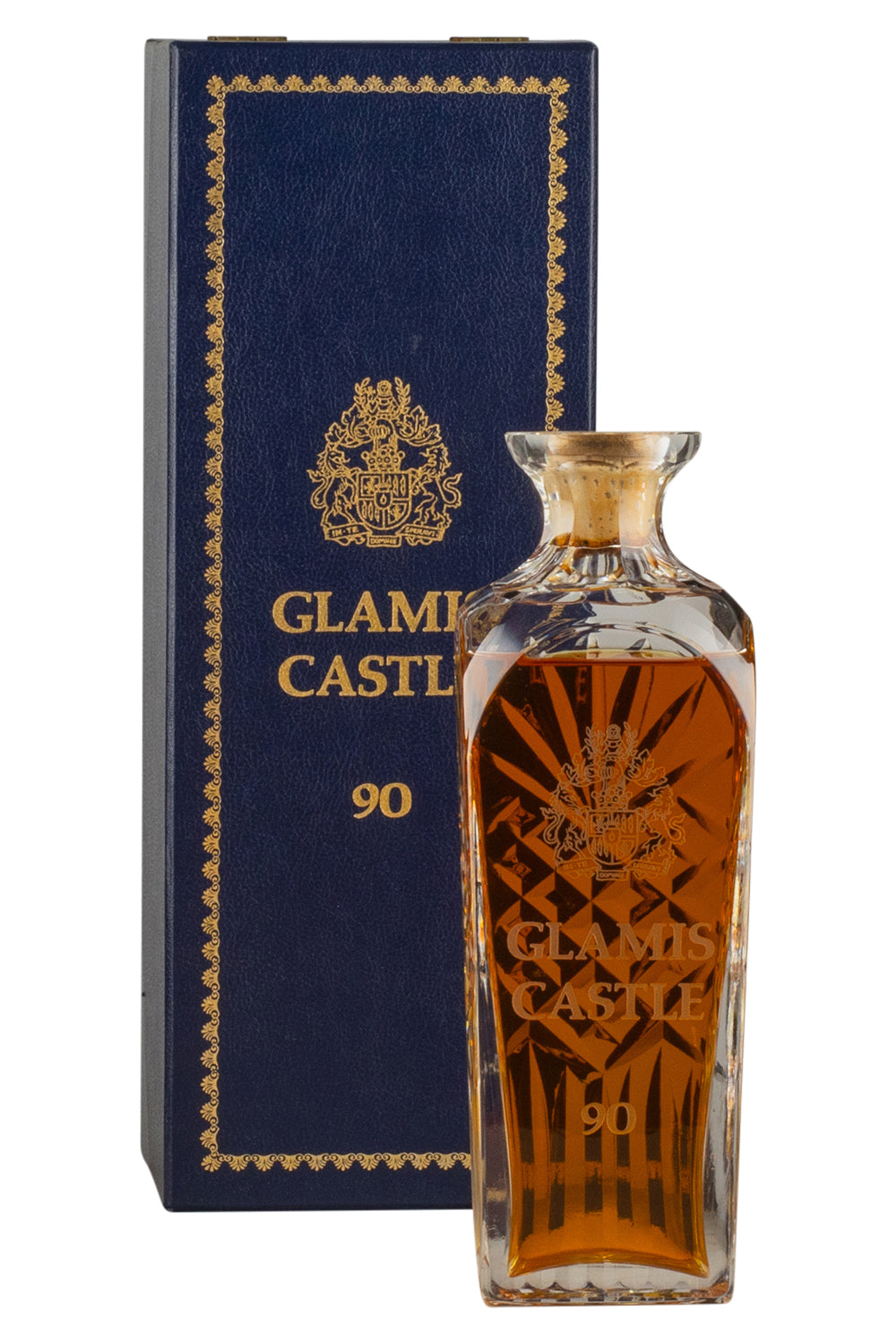 Glamis Castle Queen Mother`s 90th Decanter