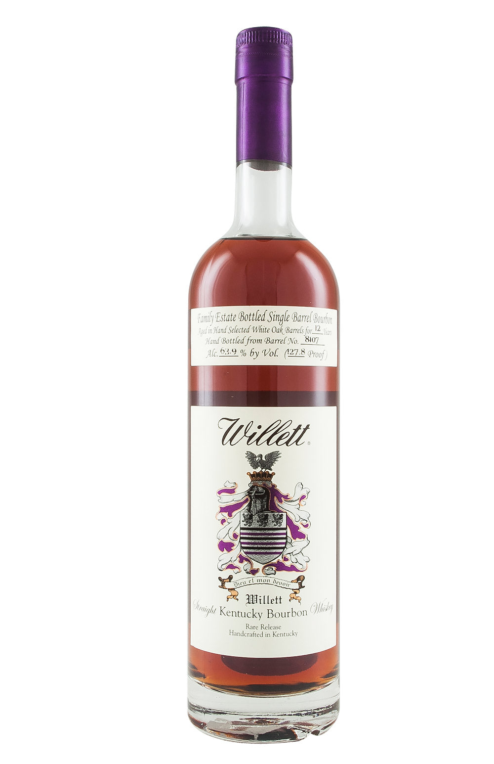 Willett 12 Year Old Bourbon Barrel 8107