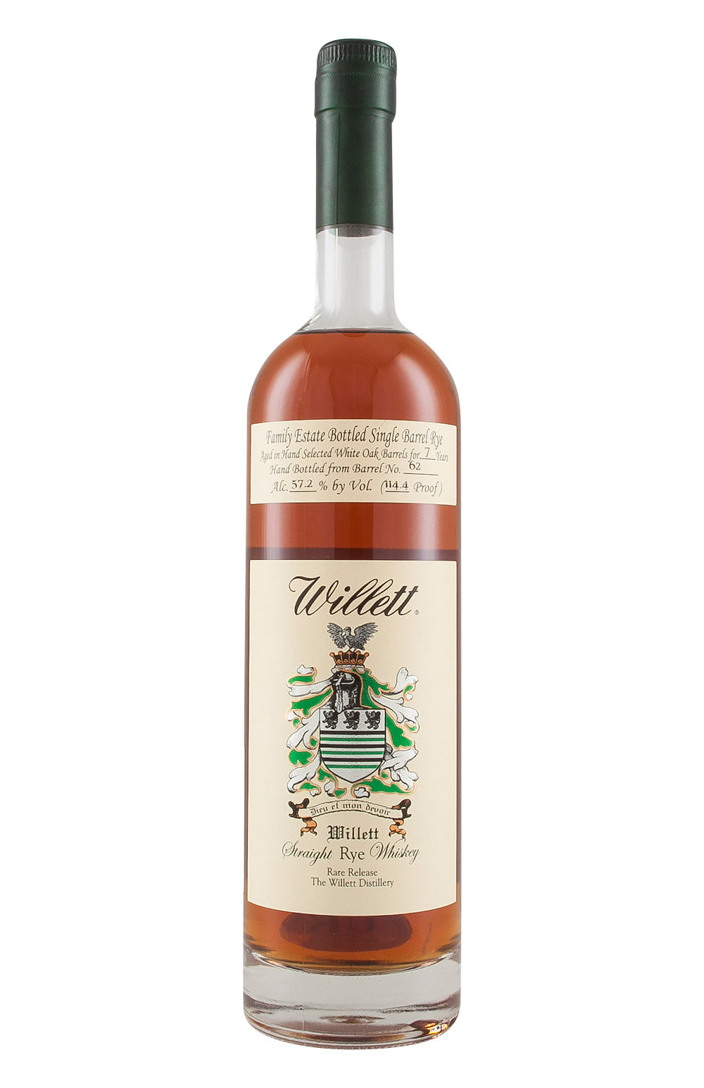 Willett 7 Year Old Rye Barrel 62