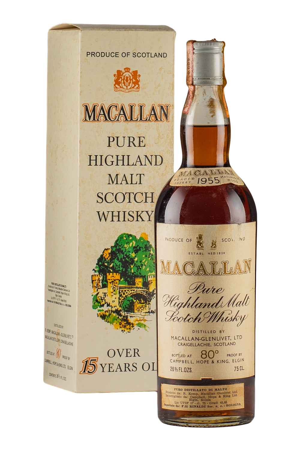 Macallan 15 Years Old 1955