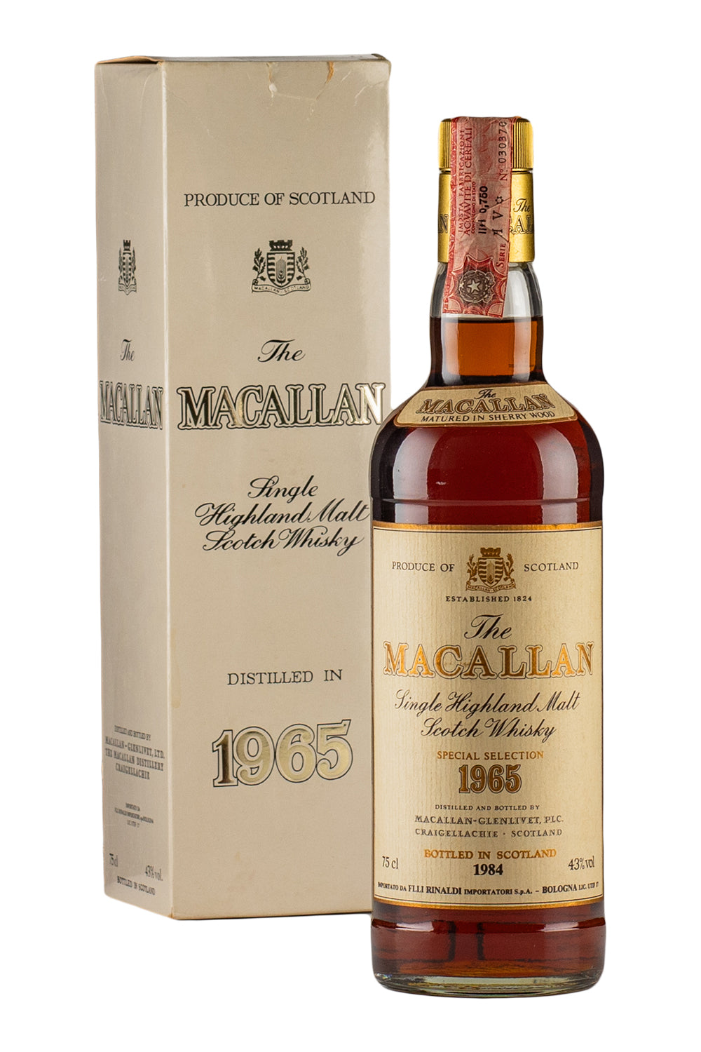 Macallan 18 Year Old 1965