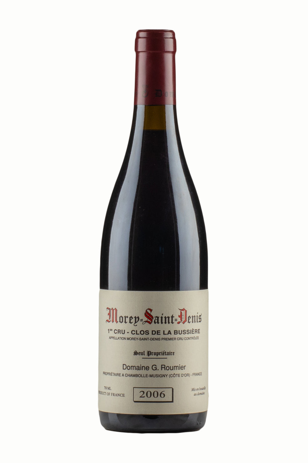 Morey St Denis Clos de la Bussiere Georges Roumier 2006