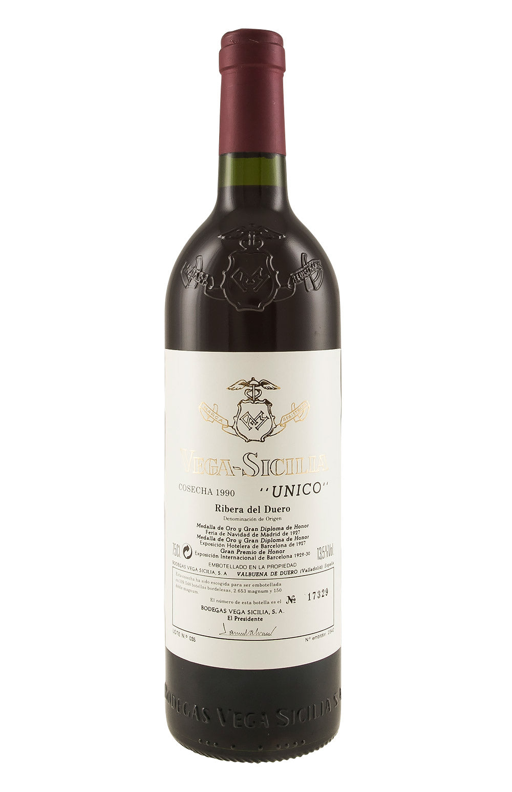 Vega Sicilia Unico 1990