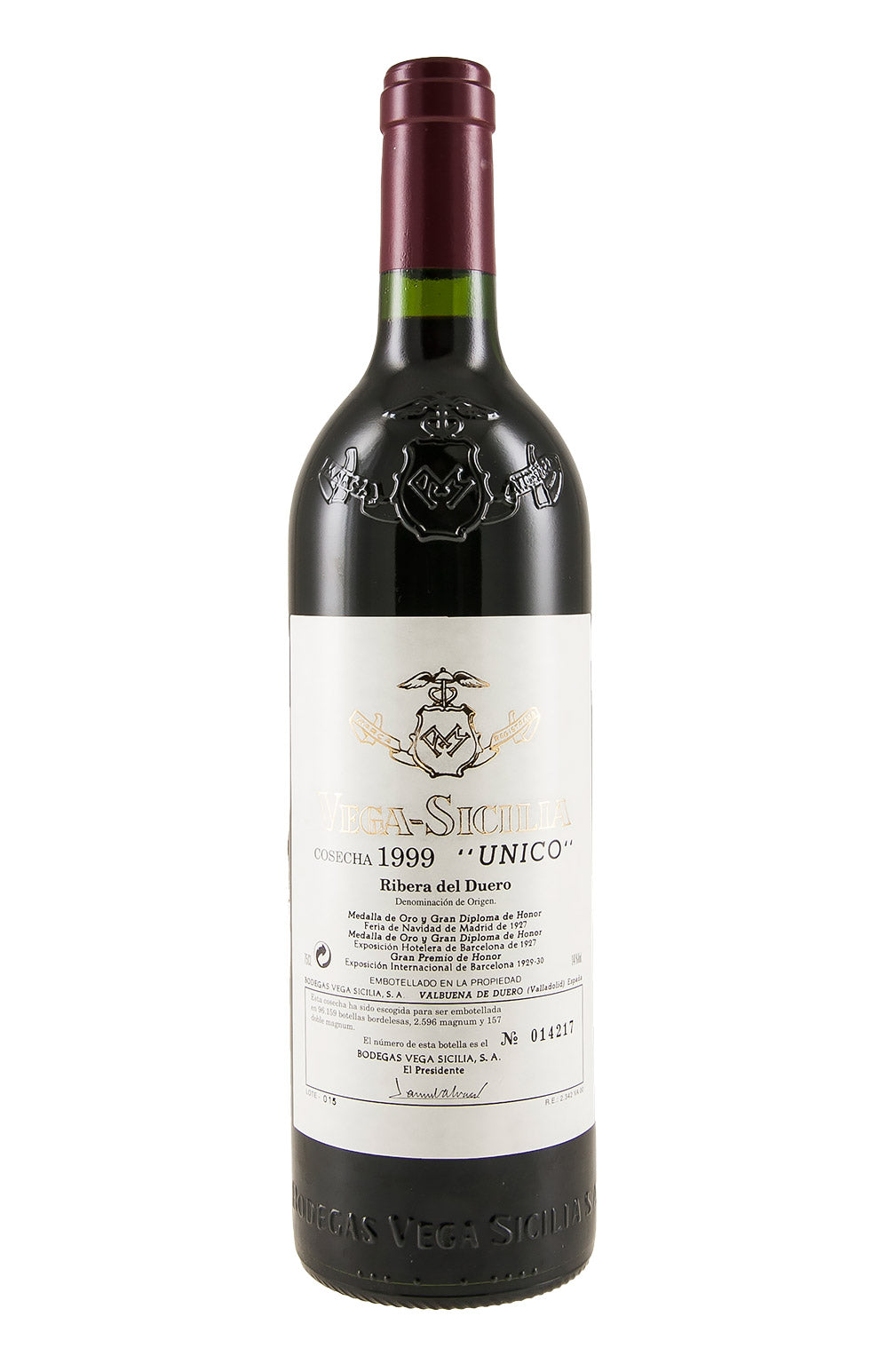 Vega Sicilia Unico 1999