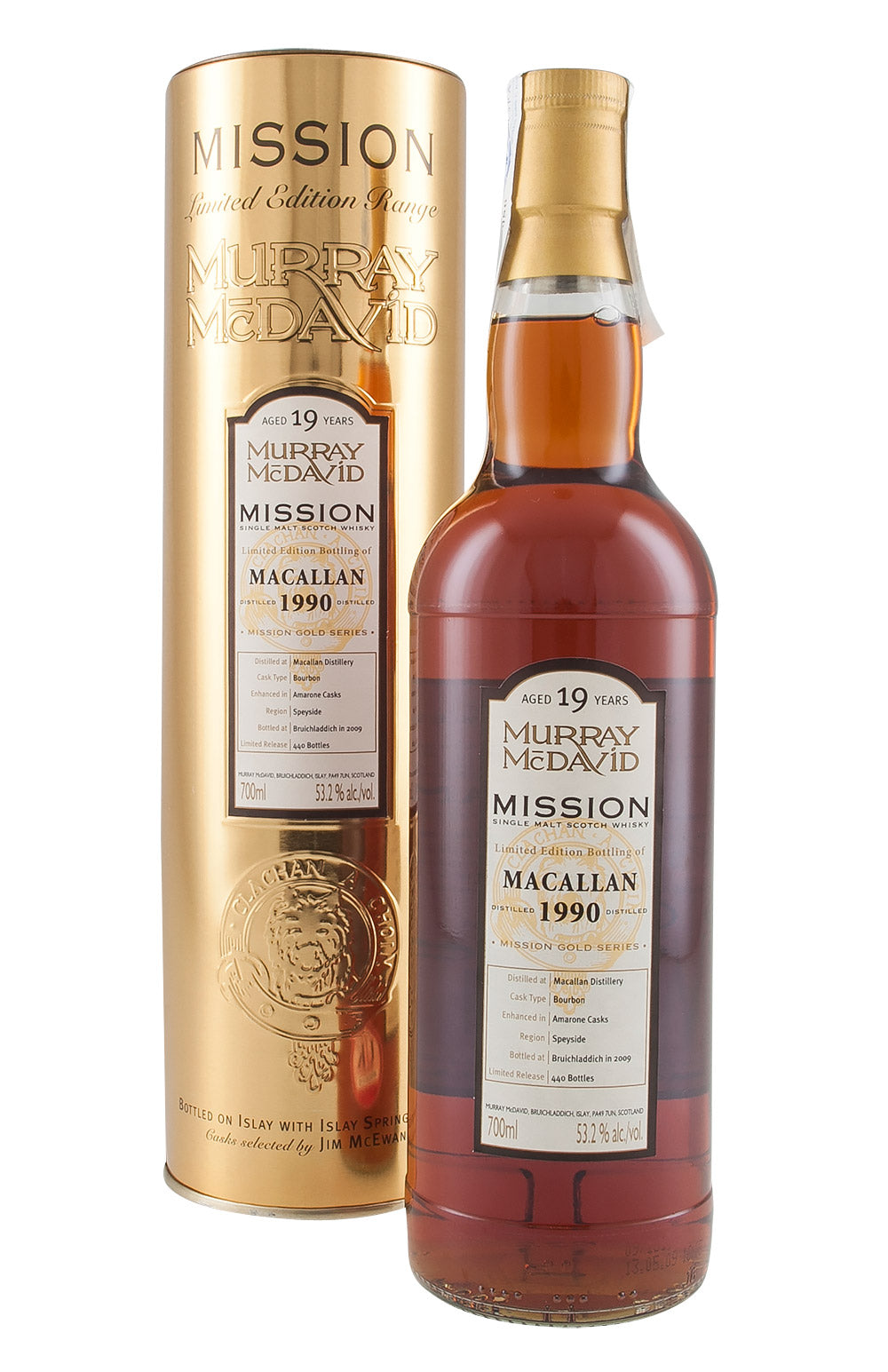 Macallan 19 Year Old Murray McDavid 1990