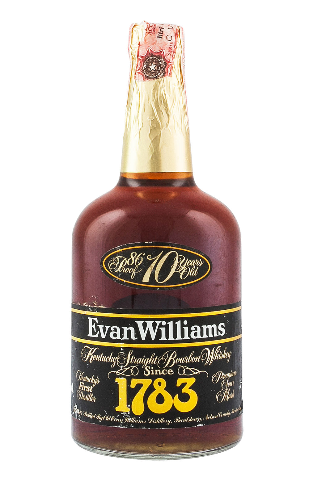 Evan Williams 1783 Anniversary 1979 Bottling