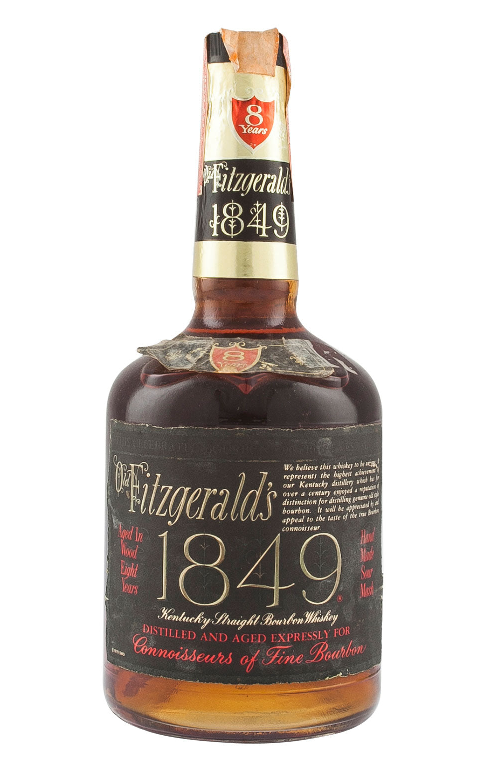 Old Fitzgerald 8 Year Old 1849 c. 1970s