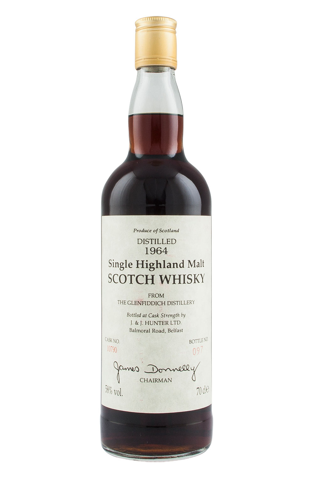 Glenfiddich James Donnelly 1964