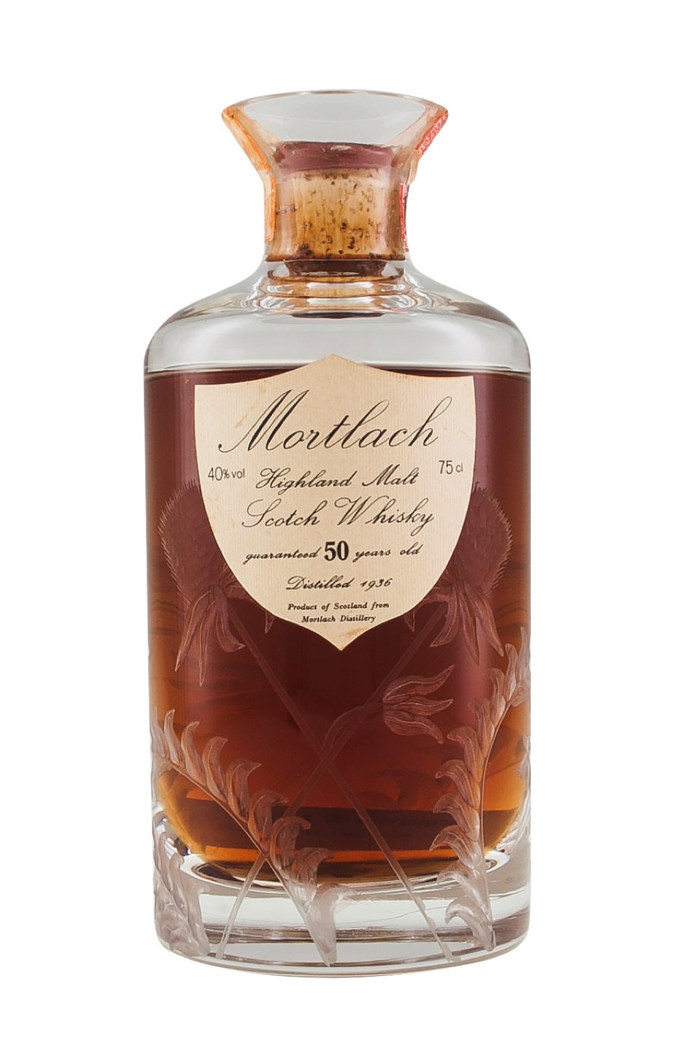 Mortlach 50 Year Old Decanter 1936