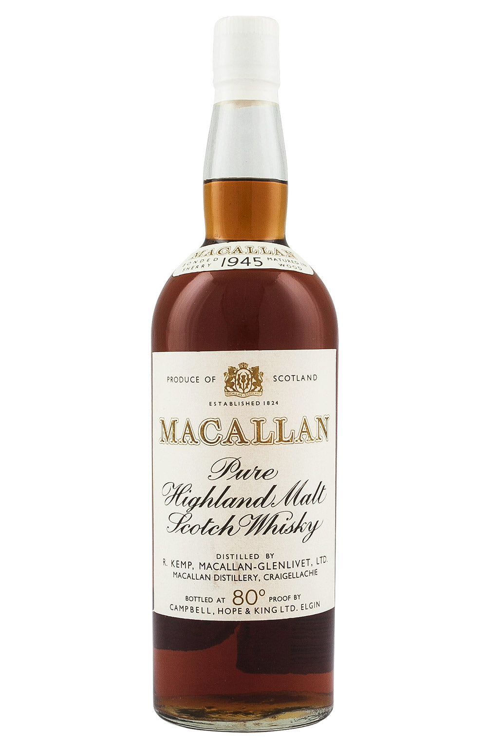 Macallan Campbell, Hope and King 1945