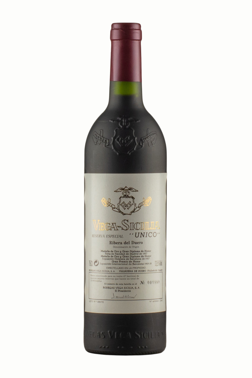 Vega Sicilia Reserva Especial 81 90 94 2000