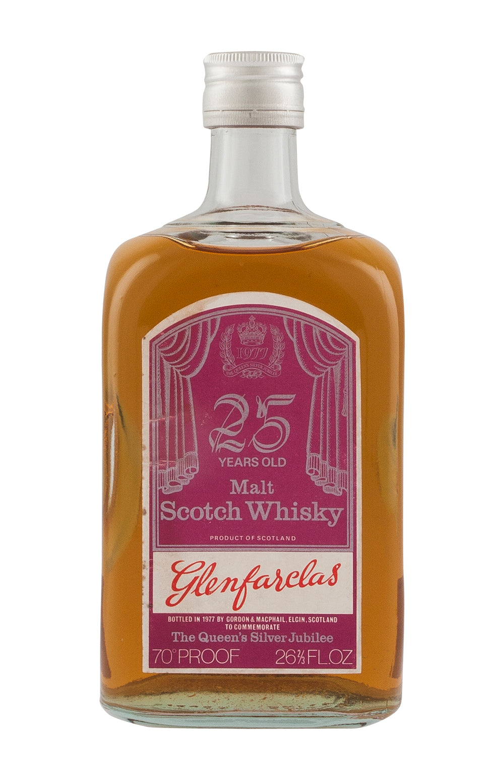 Glenfarclas 25 Year Old Silver Jubilee G&M 1977
