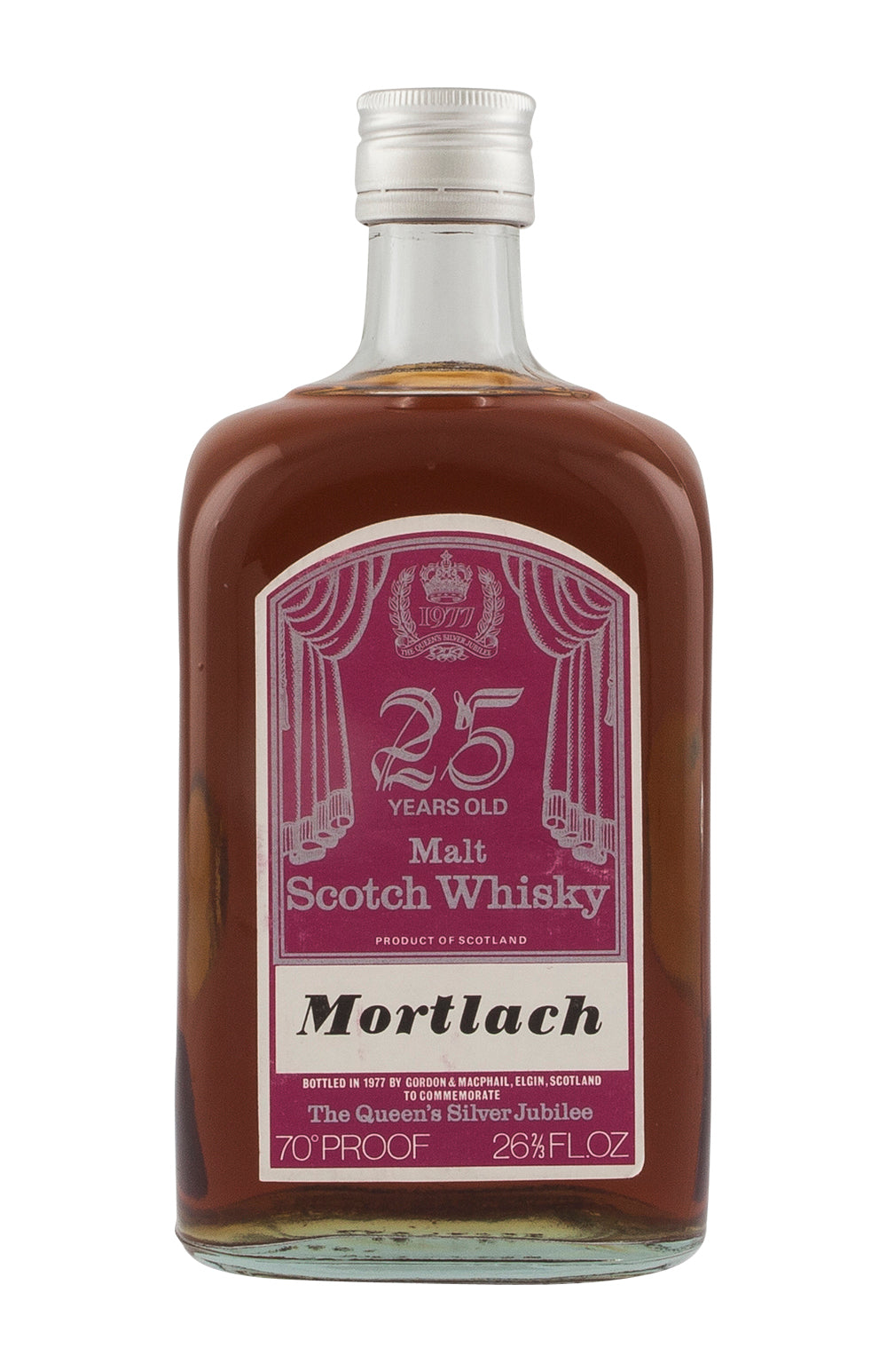Mortlach Silver Jubilee 25 Year Old G&M 1977