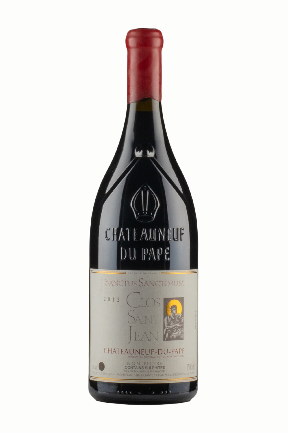 Chateauneuf du Pape Sanctus Sanctorum Clos Saint Jean Magnum 2012