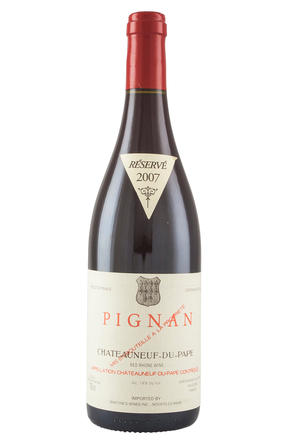 Chateauneuf du Pape Pignan 2007