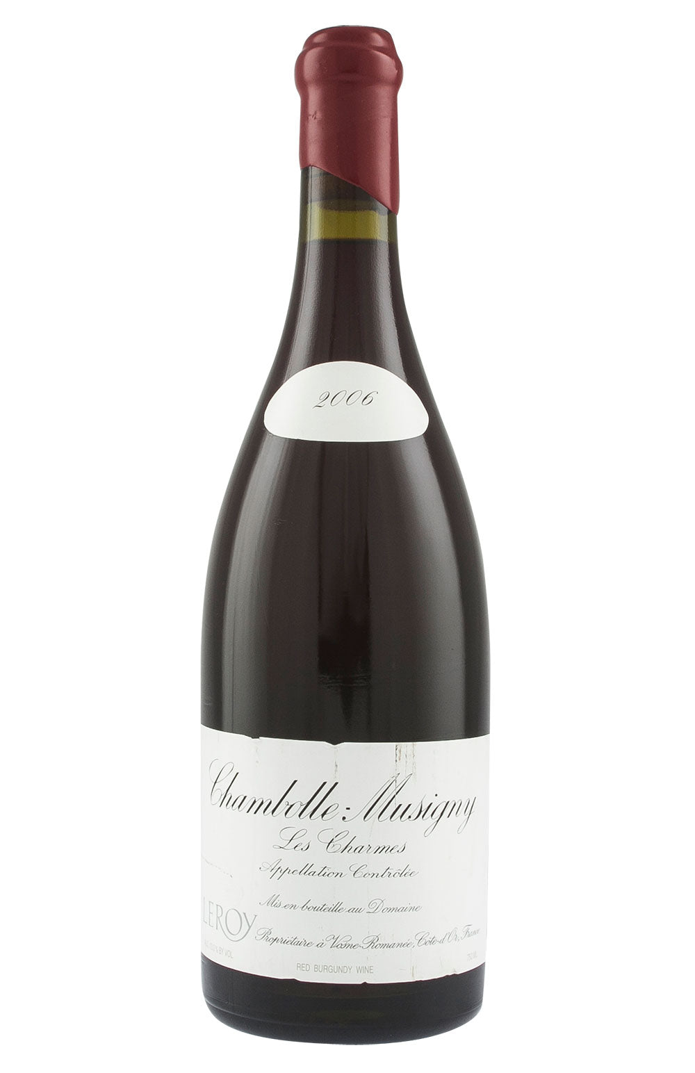 Chambolle Musigny Les Charmes Domaine Leroy 2006