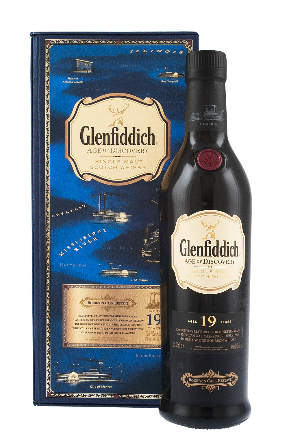Glenfiddich 19 Year Old Age of Discovery Bourbon Cask