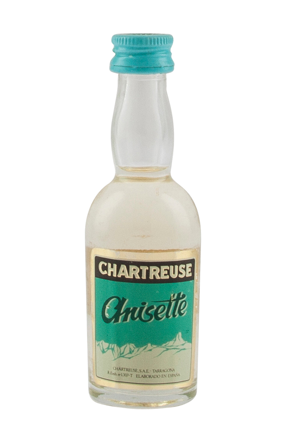 Anisette Chartreuse Tarragona c. 1970`s Miniature